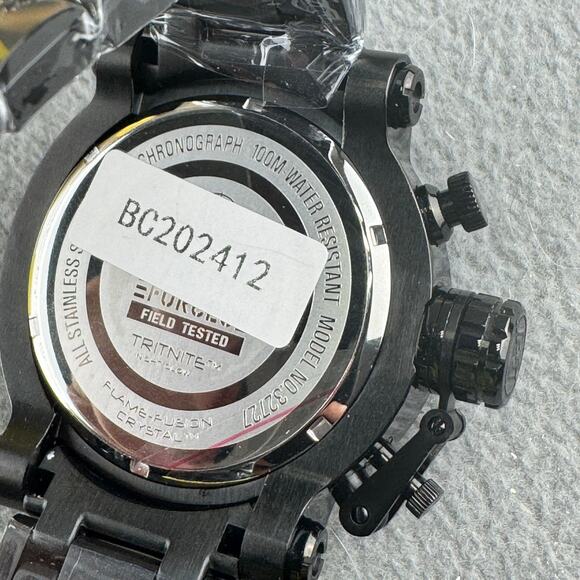 Invicta Coalition Forces Night Hawk Men's Watch - 52mm Black New With Tags & Box - Picture 6 of 7